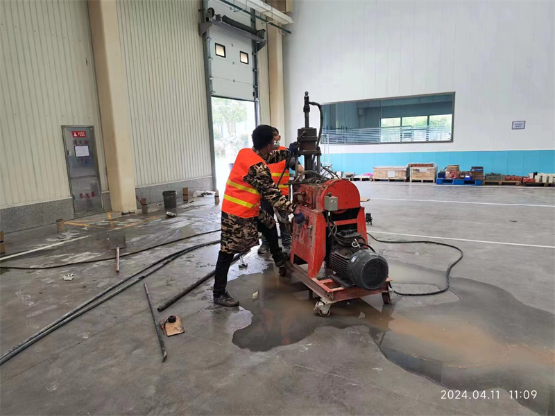 濮阳厂房地面下沉塌陷注浆加固施工